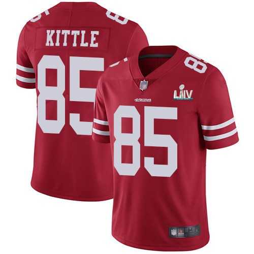 Youth Nike 49ers 85 George Kittle Red 2020 Super Bowl LIV Vapor Untouchable Limited Jersey,We sell and wholesale Youth Nike 49ers 85 George Kittle Red 2020 Super Bowl LIV Vapor Untouchable Limited Jersey on line form chian!